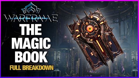 warframe book weapon|Warframe: New Grimoire Weapon Type .